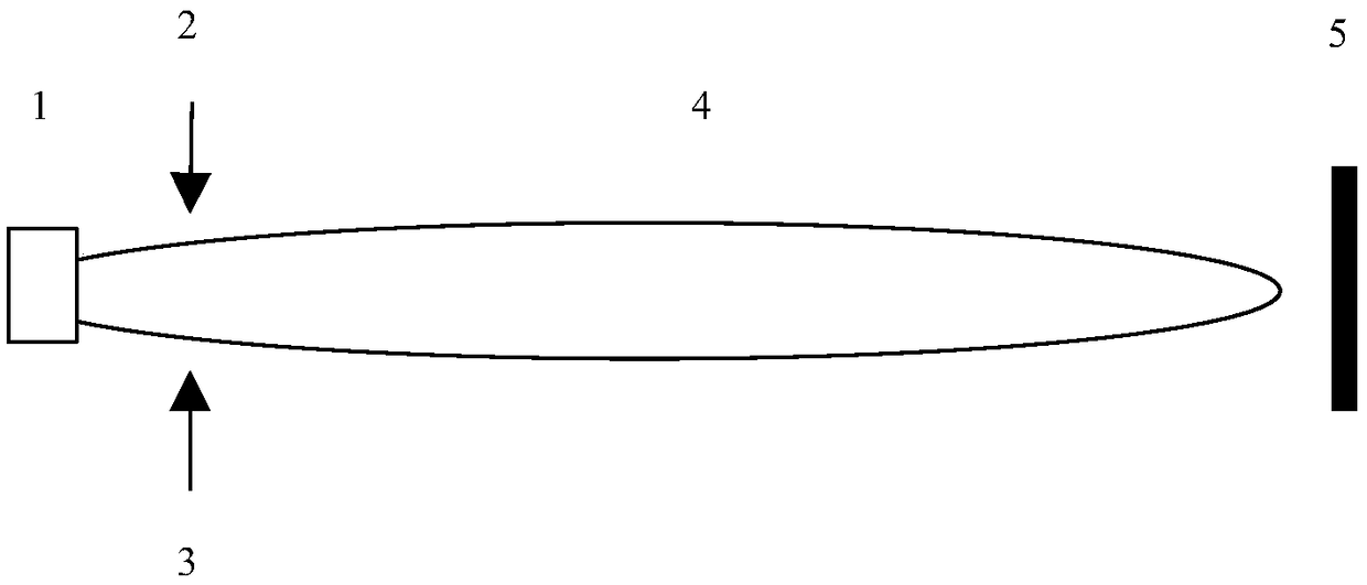 Preparation method of titanium dioxide particle with surface doped with rare earth element