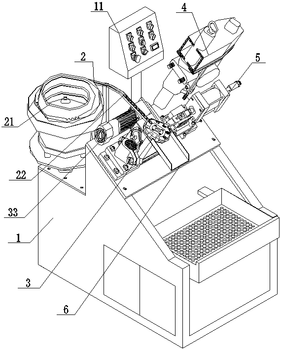 Full-automatic cap tapping machine