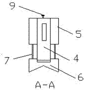 A bar bend measuring instrument