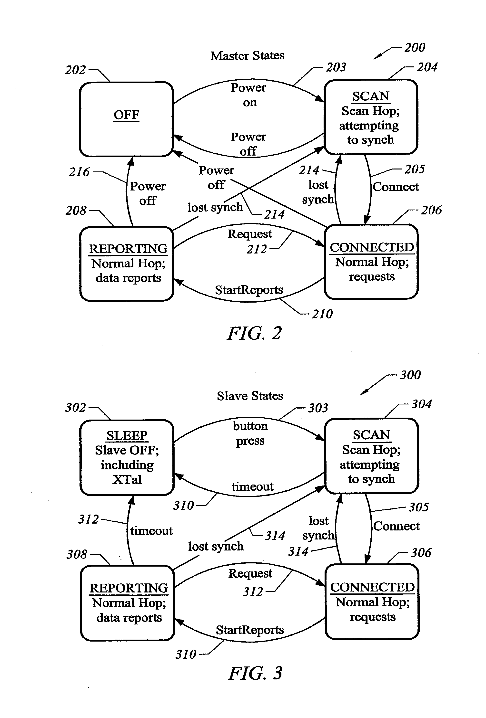 Power management for wireless peripheral device with force feedback