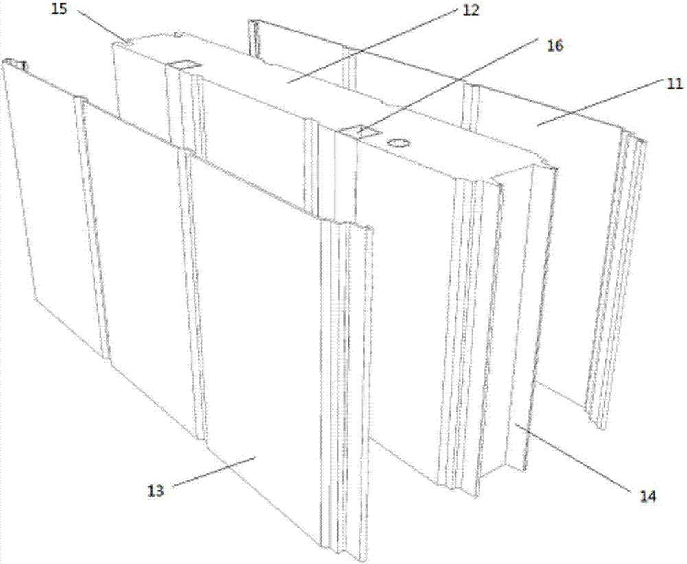 Energy-saving and temperature-control fabricated building wall