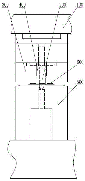 Guide mechanism and method in parallel flow air conditioner fin die