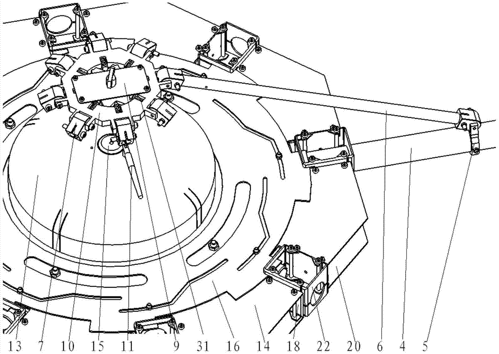 Foldable multi-rotor plant protection machine