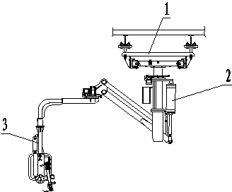 Manipulator for mounting and hoisting automobile rear seat