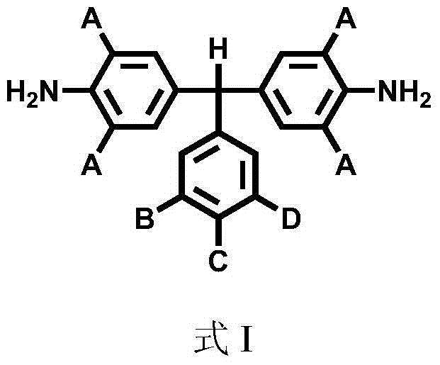 A kind of sulfonated aromatic diamine compound and its preparation method and application