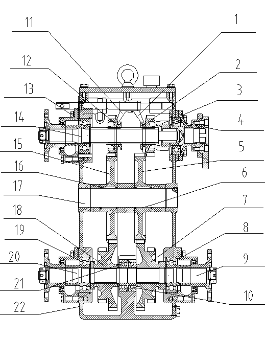 Four-wheel-drive transfer case