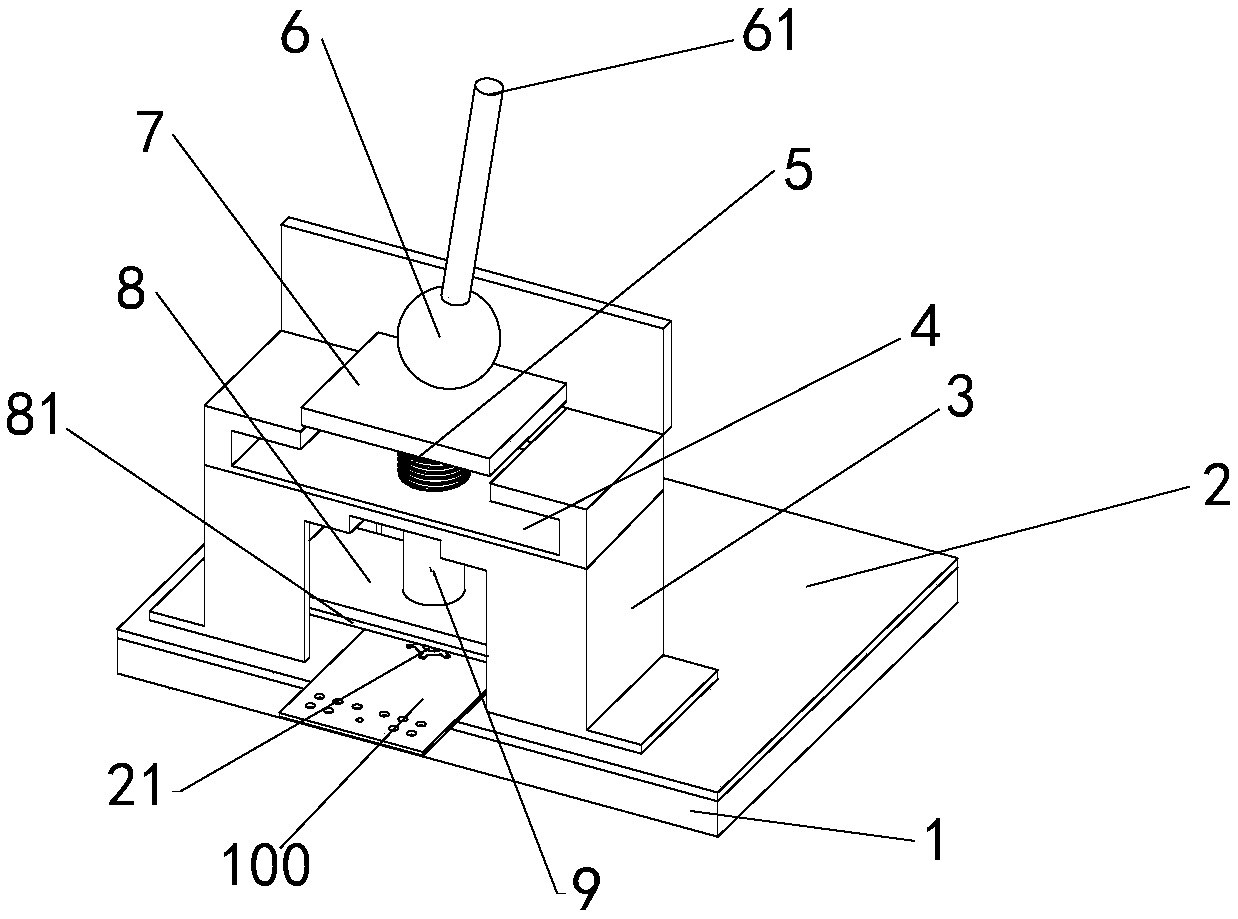 A flexible board for easily assembling a circuit board and an assembly fixture thereof