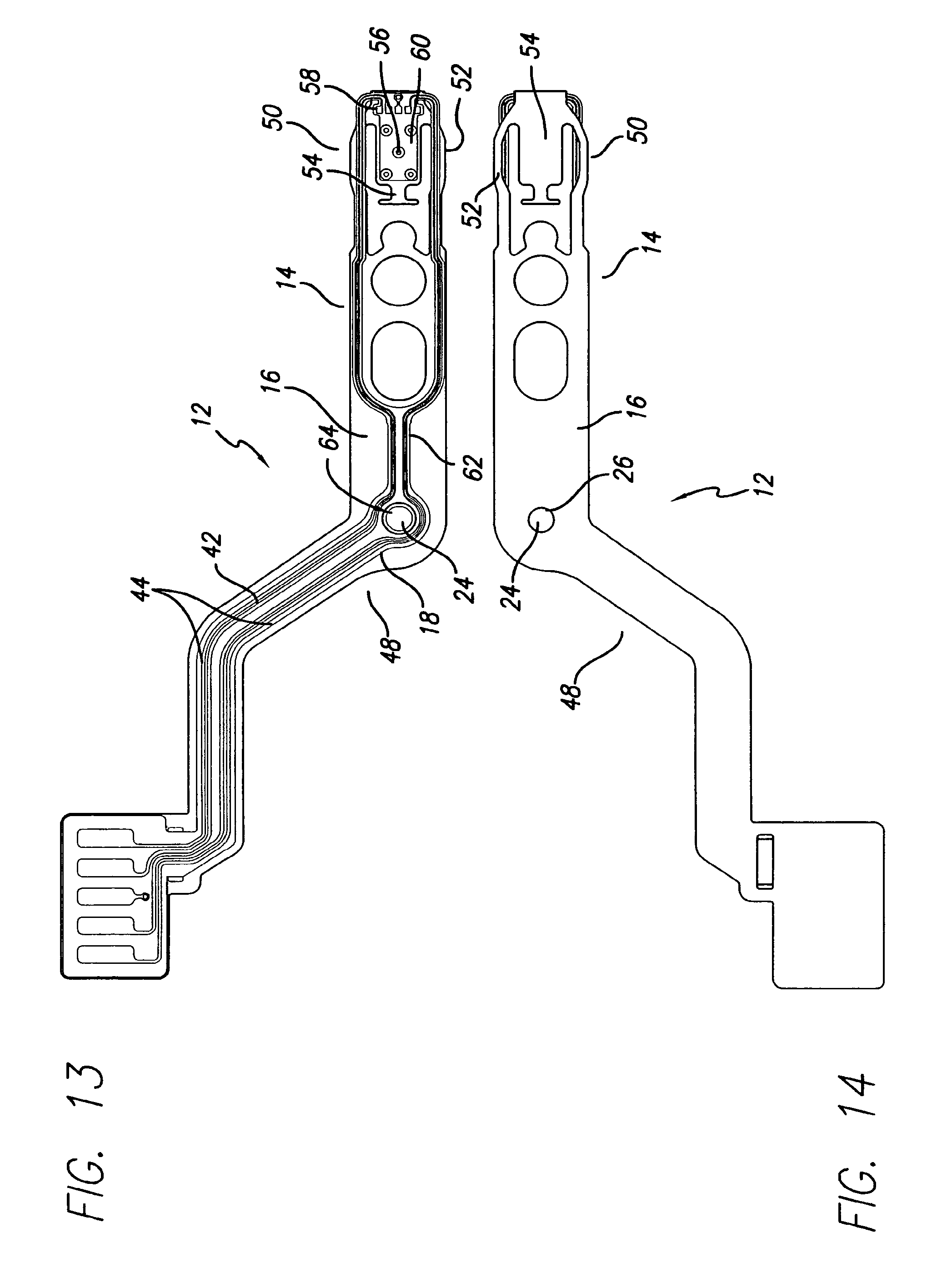 Low impedance, high bandwidth disk drive suspension circuit