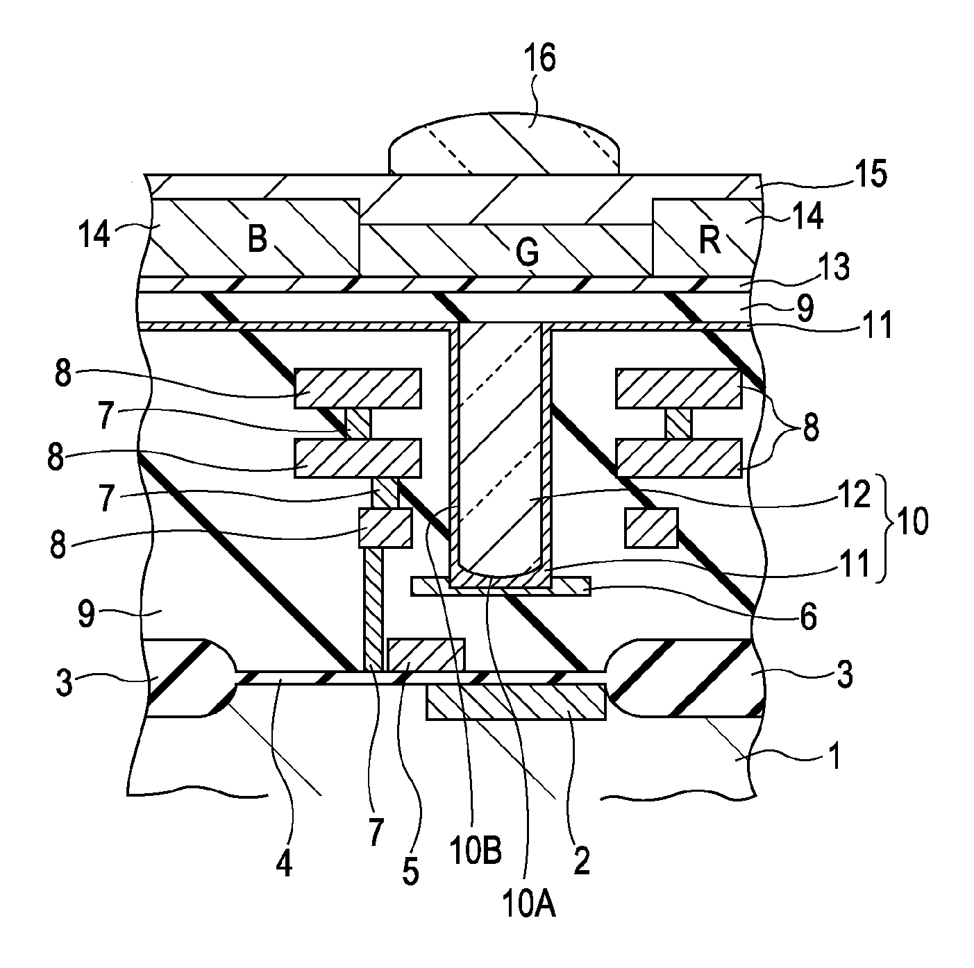 Solid-state imaging device and method for making the same, and imaging apparatus