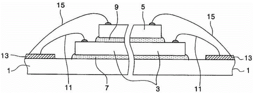 Chip packaging structure of a plurality of assemblies