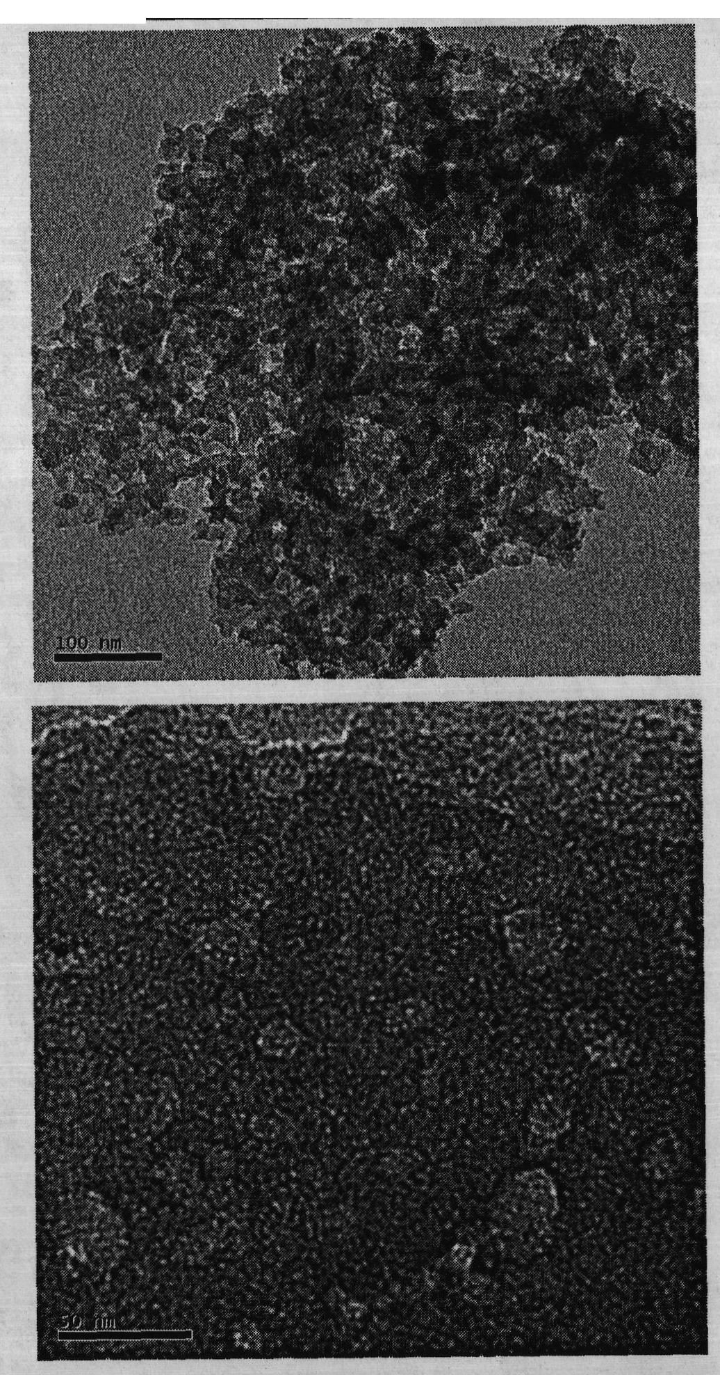 Preparation method of blocky porous carbon with high specific surface area
