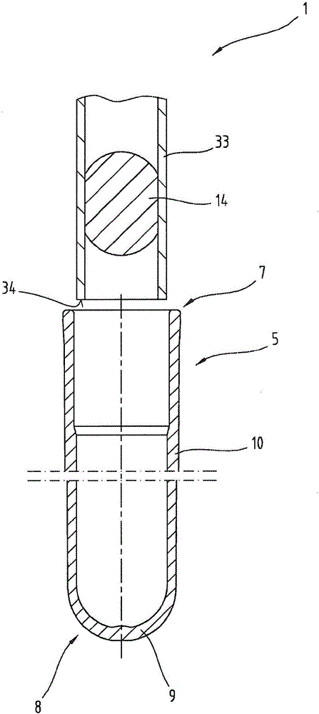 Receptacle device, method for providing the same and method for separating a mixture