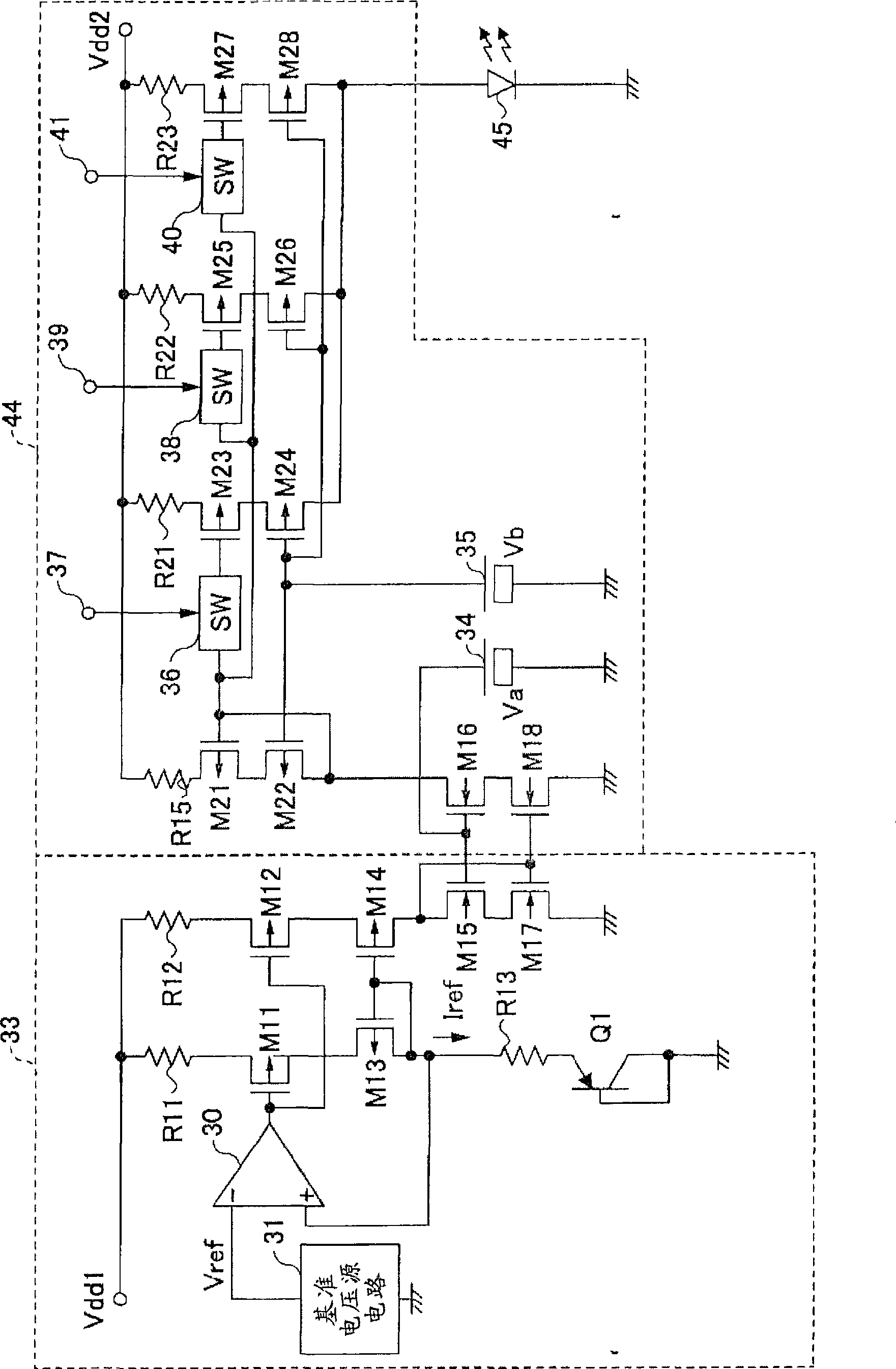 Light emitting diode driving circuit