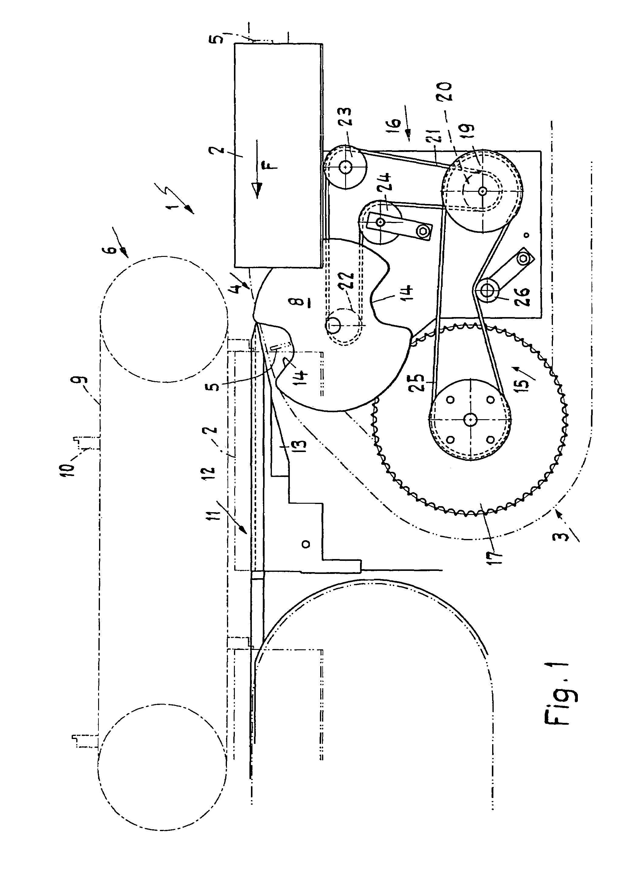 Apparatus for producing a bound print item