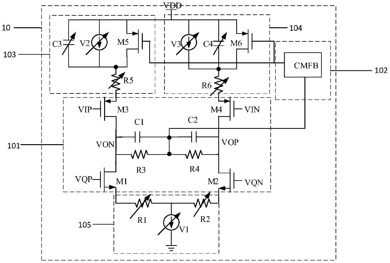 A calibration circuit for a wireless transceiver