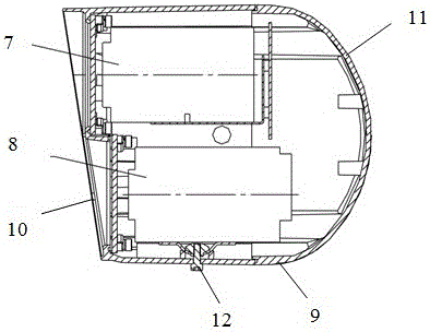 Rotation adjustment mechanism of camera laser light