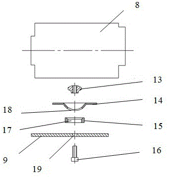 Rotation adjustment mechanism of camera laser light