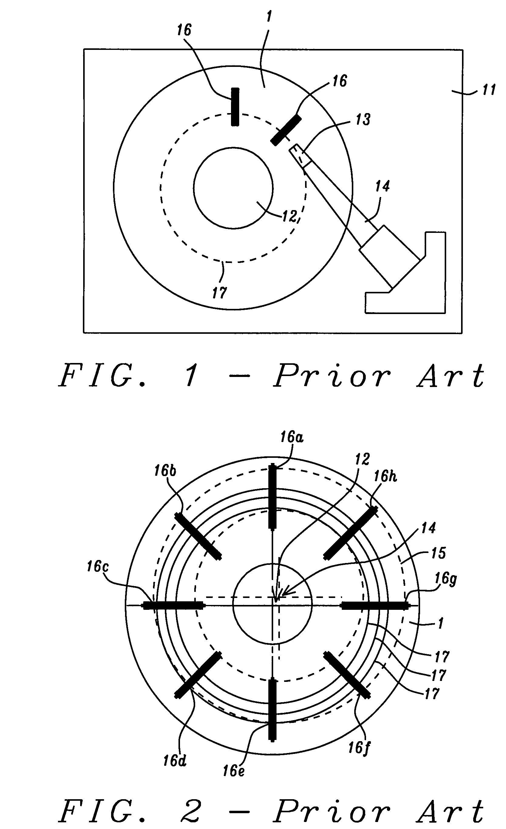 Feed-forward method for repeatable runout cancellation