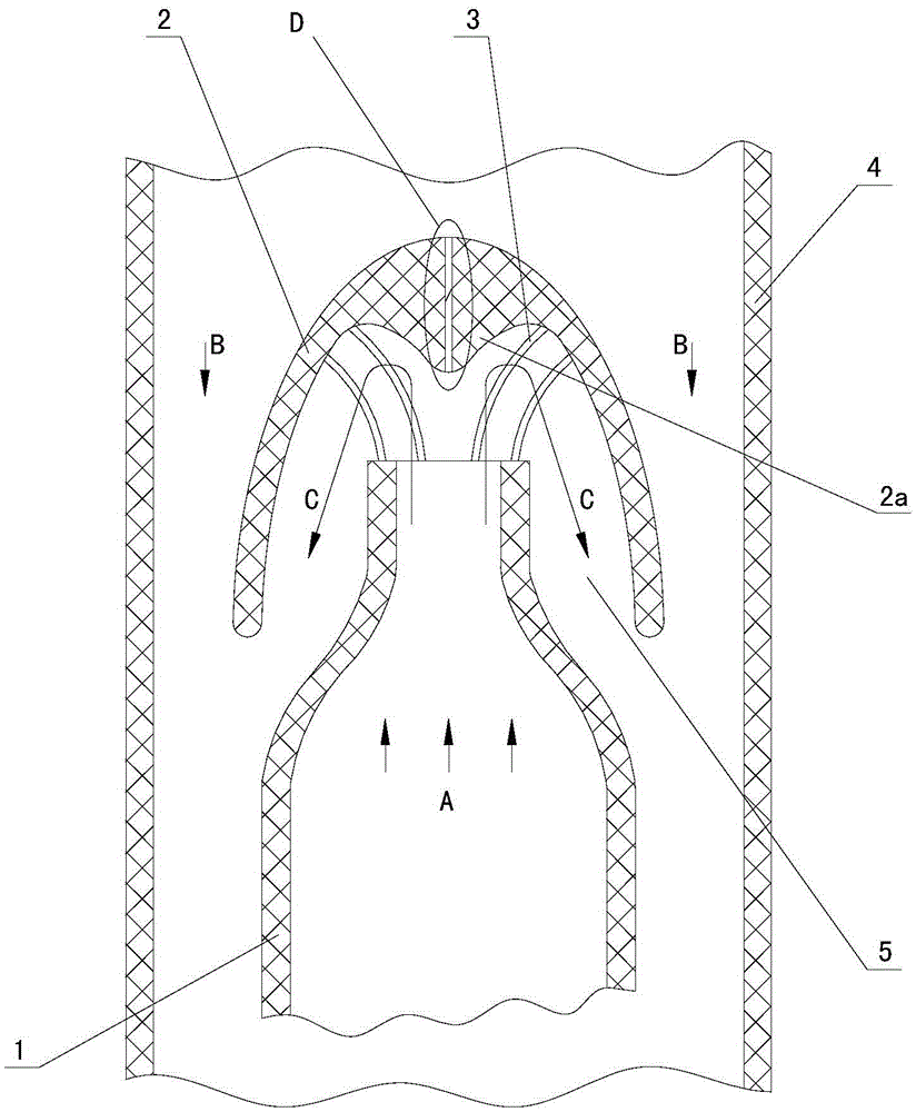 Liquid redirector capable of reversing flow direction