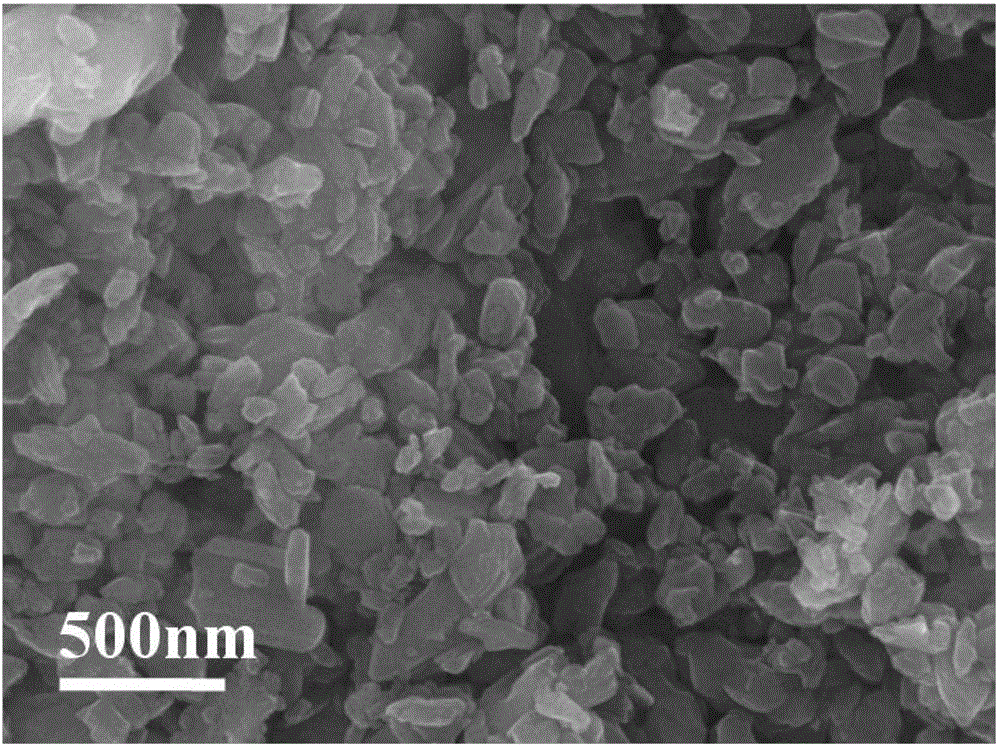 Preparation method and application of nanometer vanadium pentoxide anode material suitable for industrial production