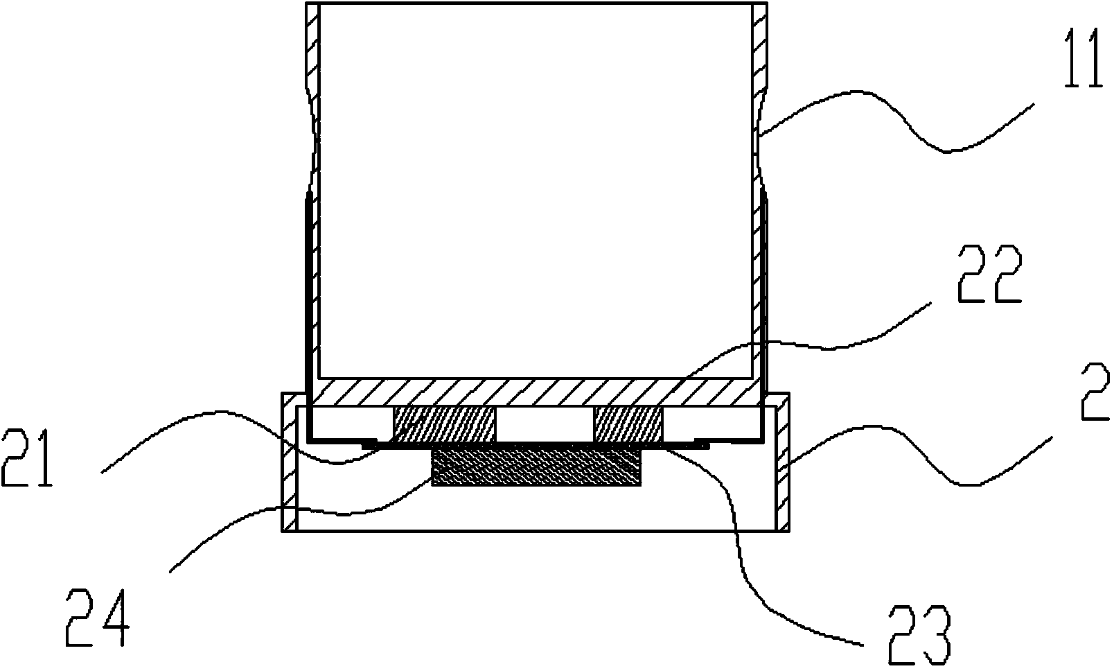 Water cup and system with person water drinking data statistics function