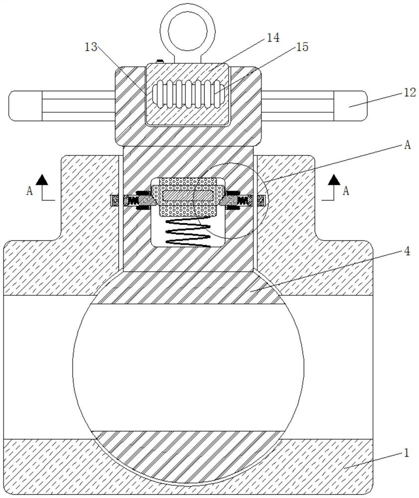 A valve with high versatility and high practicability with lock