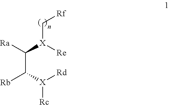 Chiral diamine compounds for the preparation of chiral alcohols and chiral amines