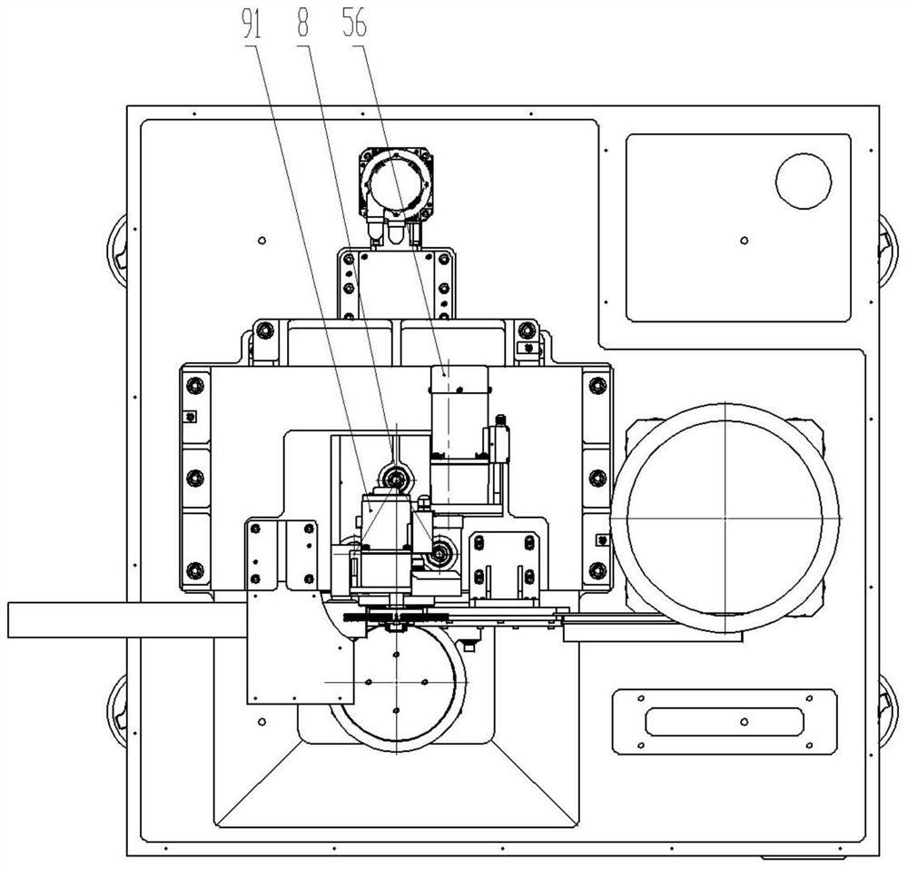 Automobile engine valve locking plate grinding equipment