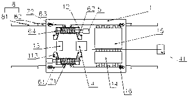 Single-lifting and single-descending system of smart clothes airing machine