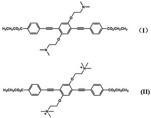 A kind of oligophenylene vinylene compound and its preparation method and application