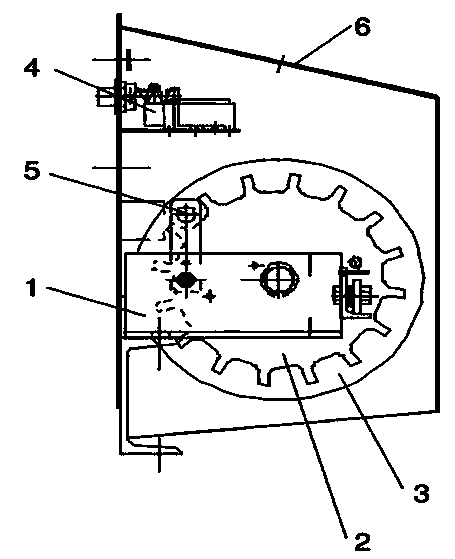Positioning device of dedusting and cleaning dolly and positioning method thereof