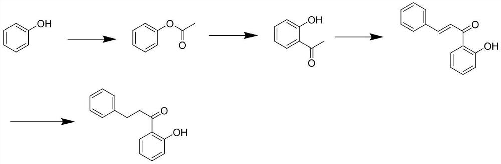 A kind of preparation method of 2-hydroxyphenylpropiophenone