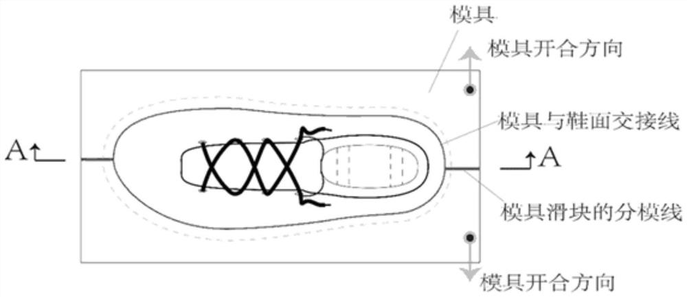 Production method for integrally forming shoes