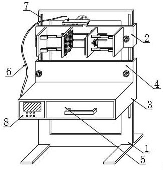 Intelligent clamping device for mechanical part machining