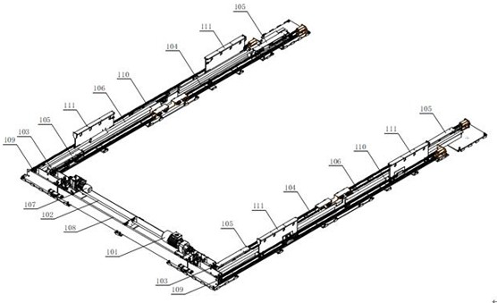 Automatic tray implanting device