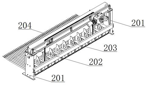 Automatic tray implanting device