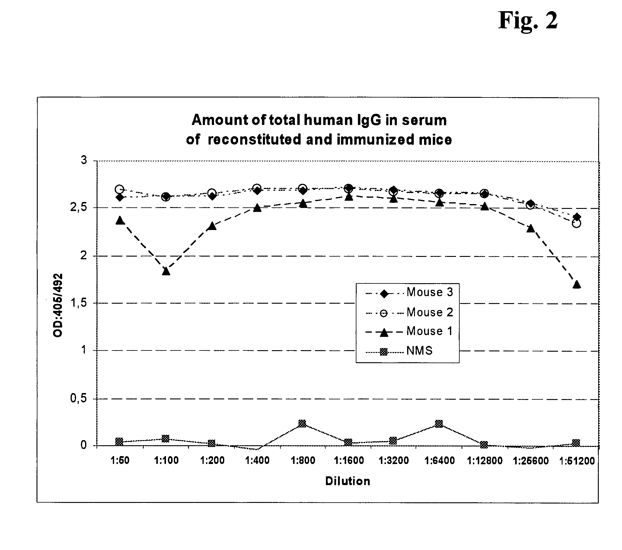 Method for the production of antibodies