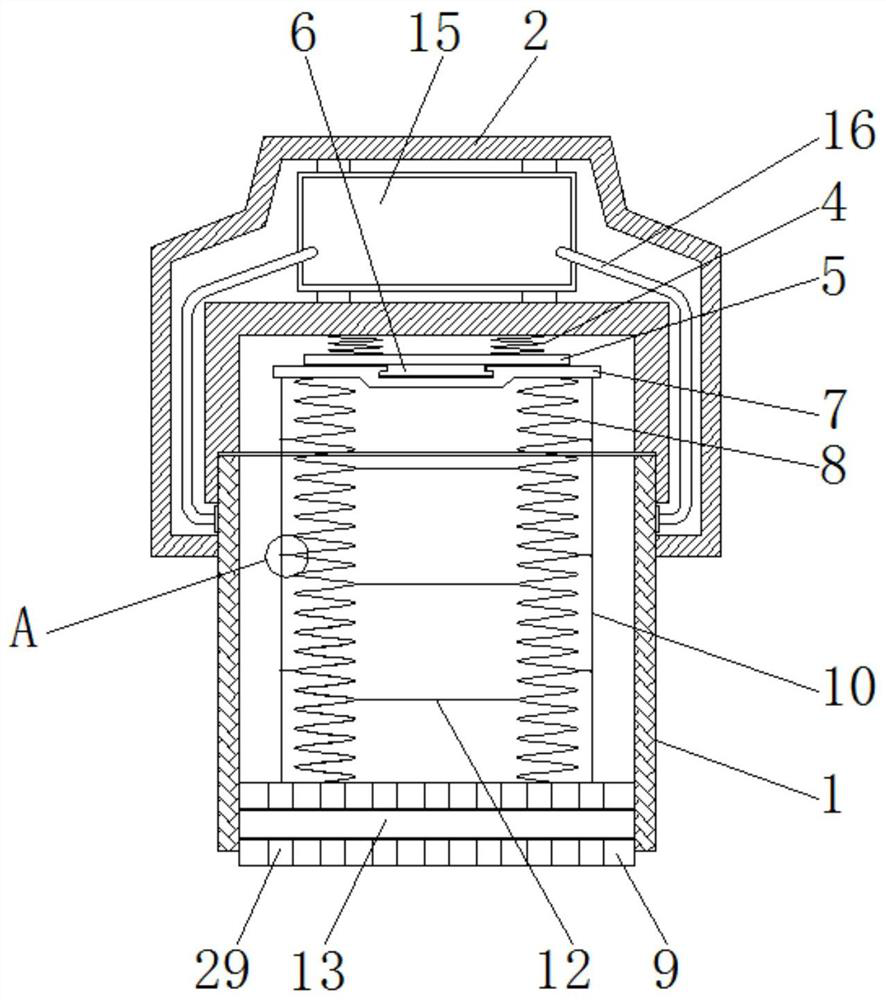 Easy-to-clean notebook cooling module plug-in structure