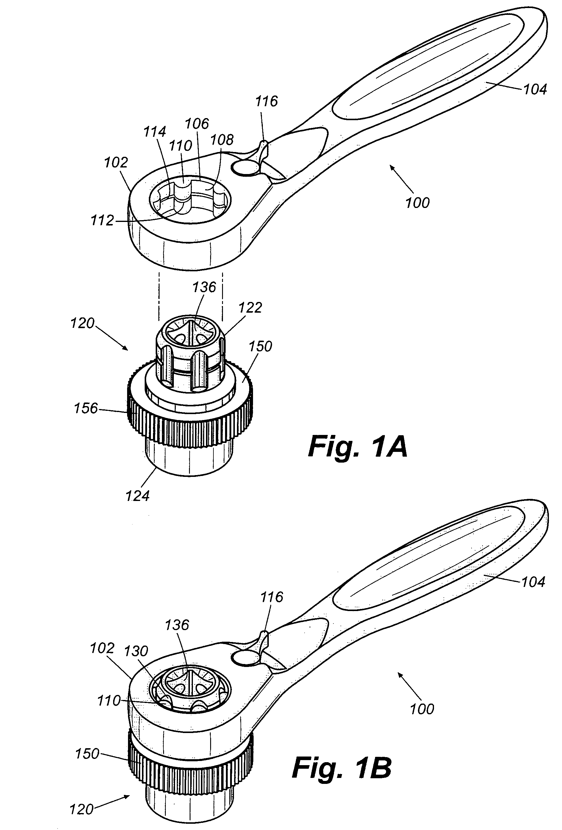 Oil drain plug socket for a wrench assembly