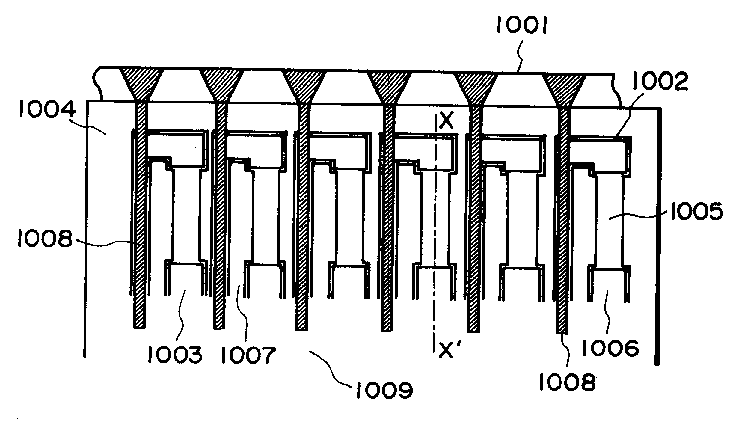 Ink-jet head base board, ink-jet head, and ink-jet apparatus