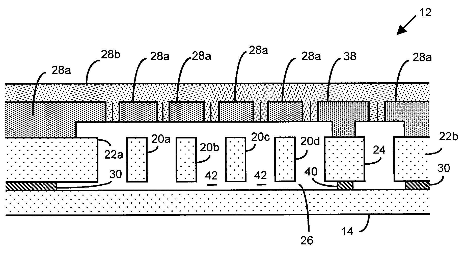 Microelectromechanical systems and devices having thin film encapsulated mechanical structures