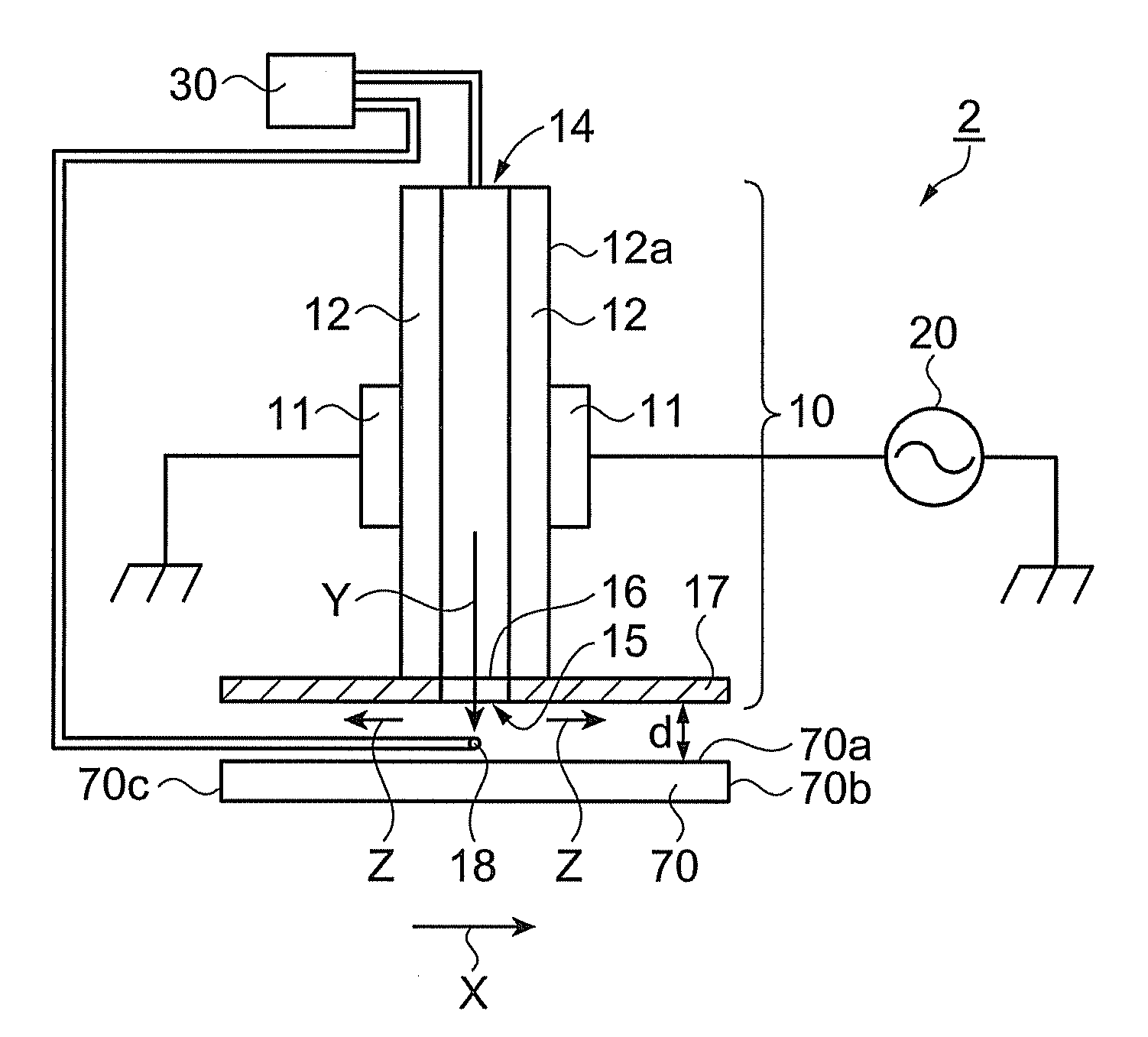 Method for surface treating substrate and plasma treatment apparatus