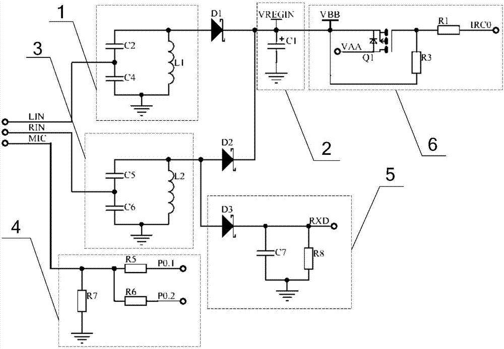 A photoelectric health parameter detector based on audio port