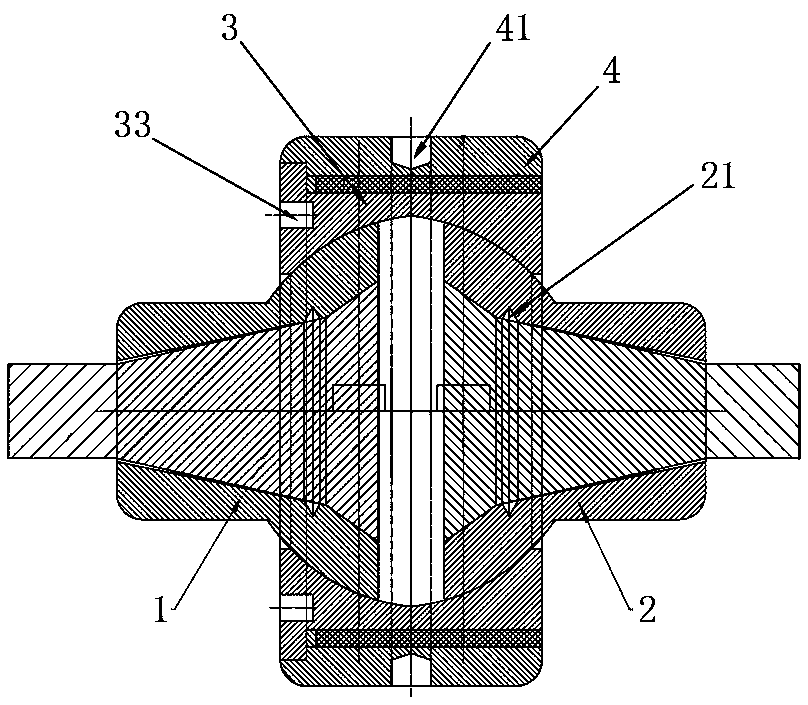 Plug disc type steel rope joint for material conveying, application method and steel rope plug disc system for conveying