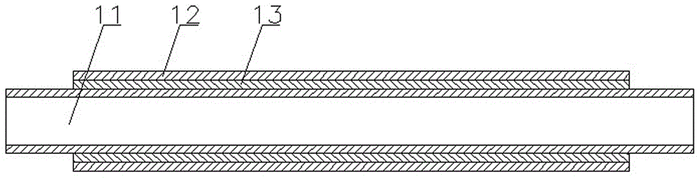 Printer, copier and multifunctional integrated machine fixing mechanism and processing technology of heating roller thereof