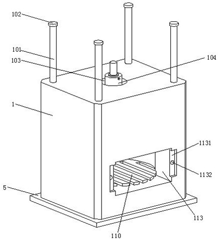 Artistic design finished product projection display device capable of multi-directional display based on big data