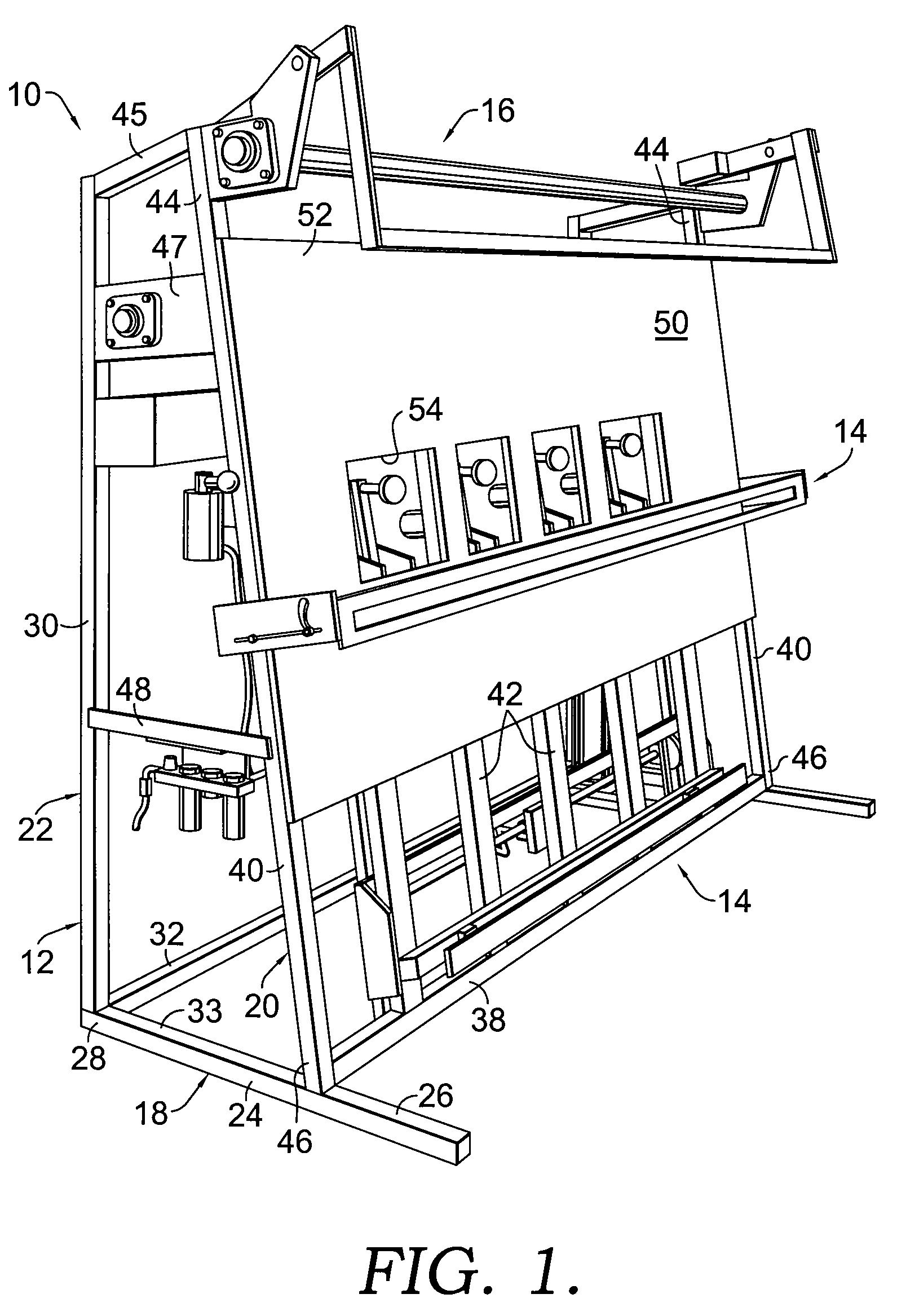 Apparatus for attaching webbing to a furniture frame