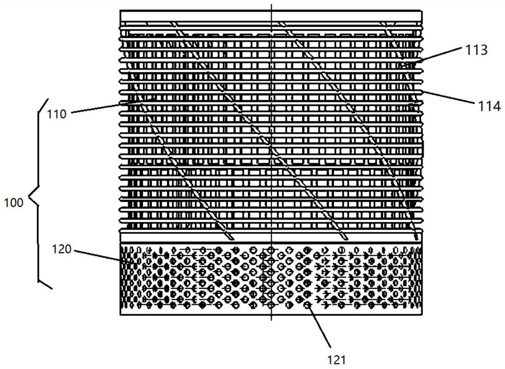 Air outlet grating and air outlet device