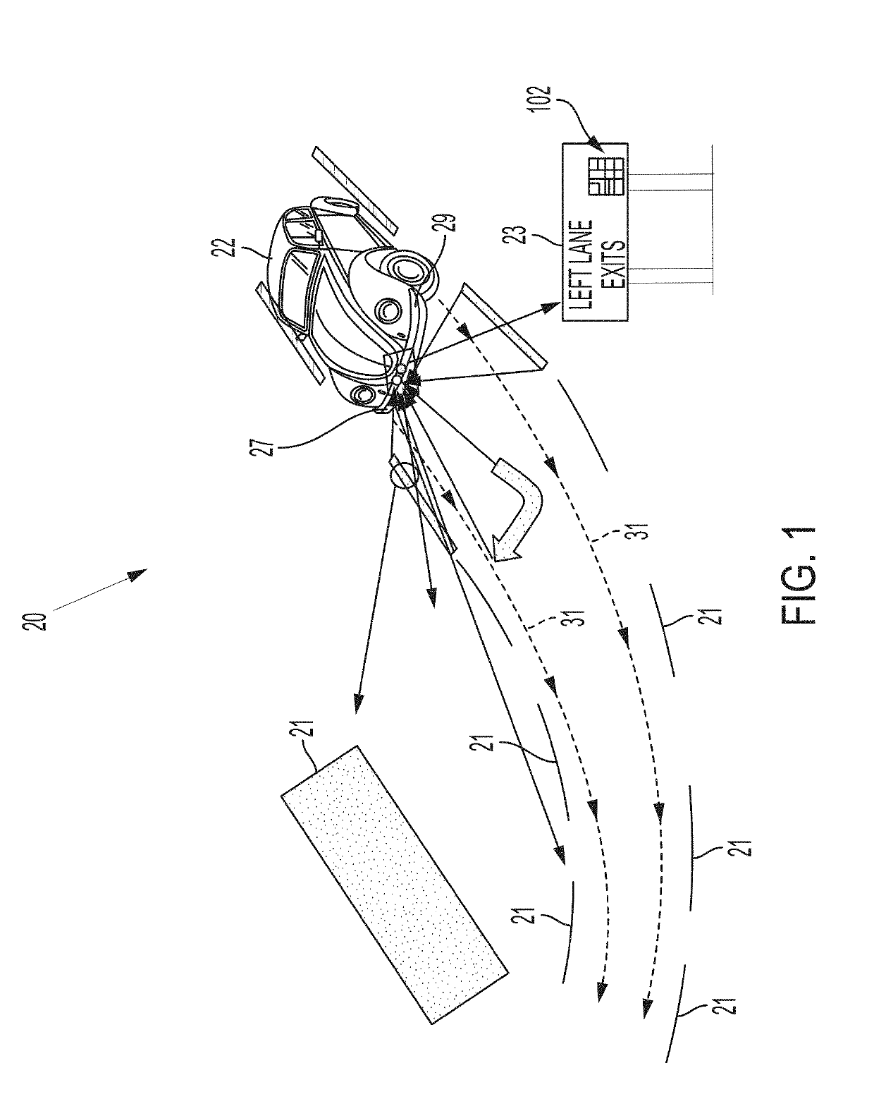 Advanced driver-assistance and autonomous vehicle radar and marking system