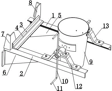 Hand-swung drinking water rotating cylinder device for boat